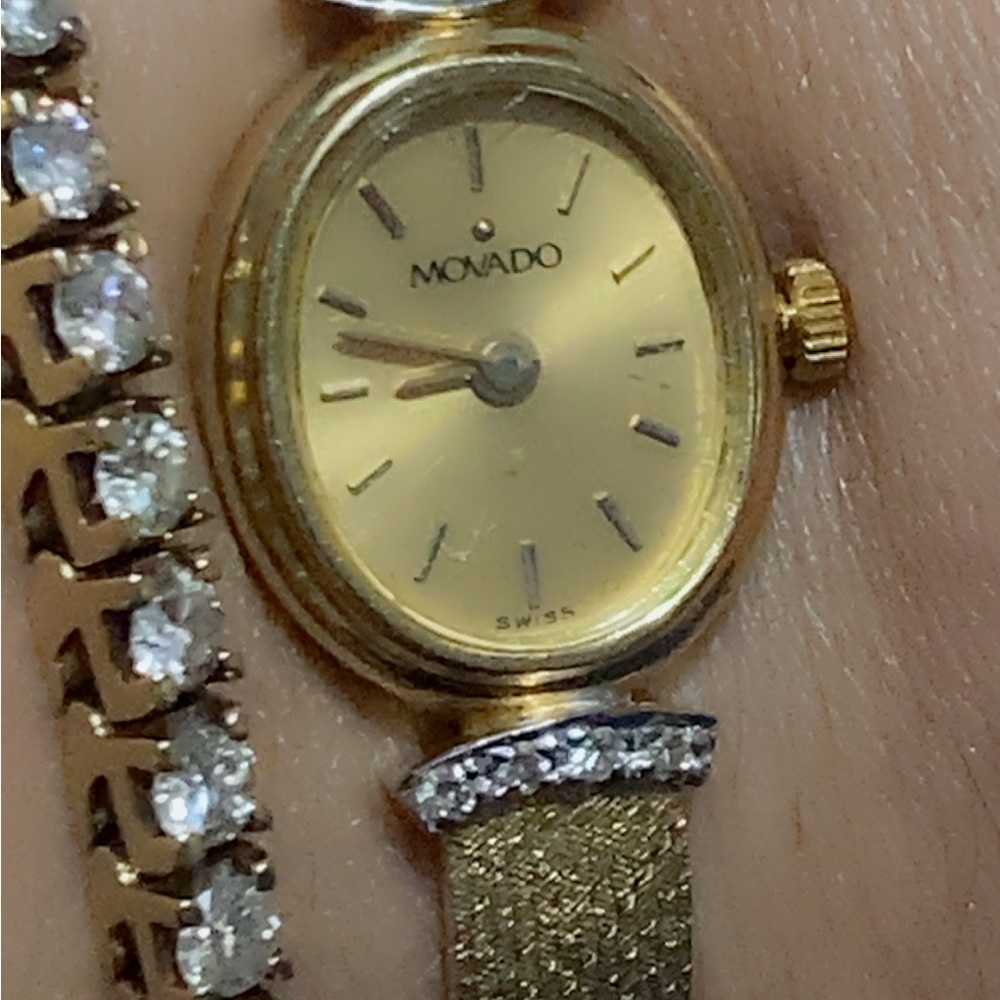 Movado 14k Gold Watch